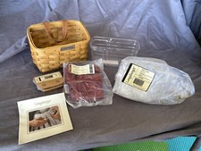 Longaberger 2006 Hostess Appreciation Basket complete set Brand New picture