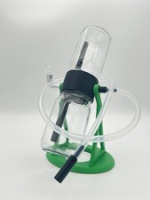 360 Rotating Gravity Bong/Hookah Water Pipe. Garden Green/Black Edition picture