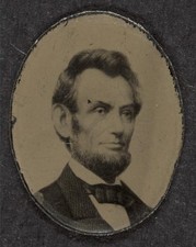 Photo:Abraham Lincoln 1864 Presidential Campaign Button Portrait picture