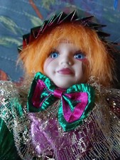  New Hand Painted  COA Collector Choice Bisque W/ Tag On Stand picture