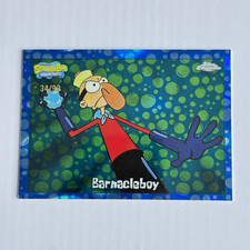 2025 Topps Chrome SpongeBob SquarePants 25 #7 Barnacleboy Serial #/99 picture