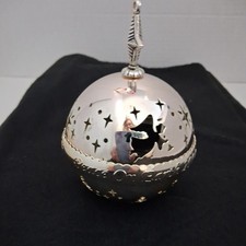 Towle Silver Annual Musical Ball Ornament Silent Night-2004 - With Box 4534942 picture