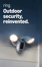 Ring Floodlight Cam Wired Plus, Outdoor Home or Business Security with Motion-Ac picture