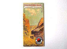 Antique 1911 Northern Pacific Seeing Yellowstone Through Gardiner Gateway picture