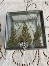 Solace Leaded Glass Trinket Box By Papel Giftware New Inbox picture
