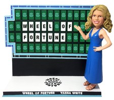 Vanna White Wheel Of Fortune Bobblehead picture