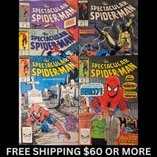 The Spectacular Spider-Man Lot #146-150 (1988-1989, Marvel Comics) NM 9.4 picture