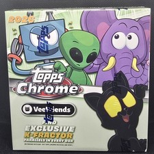 2026 TOPPS CHROME VEEFRIENDS MEGA BOX (56 Cards) GaryVee Brand New Sealed QTY picture