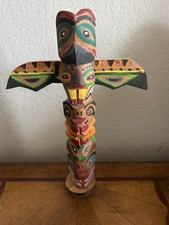 Vintage Northwest Coast Model Totem Pole 12
