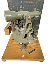 Antique Otto Fennel Söhne Kassel Survey Theodolite Transit #38734 Box Key 1920's picture