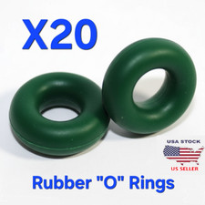 Rubber Latex Elastic “O” Rebound Rings Green (20 pack) picture