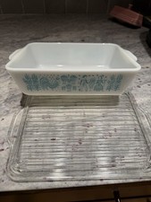 Vintage PYREX Amish Butterprint 0503 1 1/2 Quart Fridge-y With 503-C Lid USA EC picture