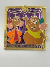 WDW Disney Pin Small But Mighty Jaq & Gus Cinderella LR G6 picture