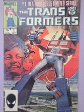 THE TRANSFORMERS #1 (1984) Marvel Comics, *2ND PRINT*  FN picture
