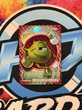 Topps 2026 Disney Pixar Topps Chrome Mike Wazowski #28 /28 Card picture