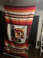 Vintage Rare Authentic Mexican, Aztec, Native American Hand Woven Wool... picture