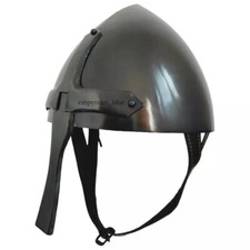 Medieval Item Knights Hospitaller Nasal Helmet Antique Best Gift Item Halloween picture