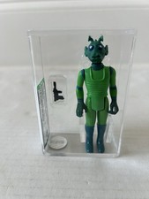STAR WARS GREEDO HARD TORSO PBP AFA 80+ JUST GRADED KENNER VINTAGE 1983 ANH ROTJ picture
