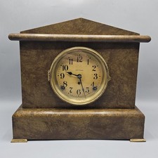 Antique Seth Thomas 1916 F Adamantine Mantel Clock No Key Parts/Repair picture