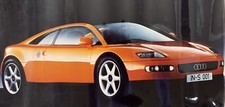 1991 Audi Spyder  mid engine concept car promotional photographs picture