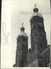 1979 Press Photo St. Stanislaus Catholic Church steeple Milwaukee - mjb89183 picture