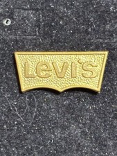 Vintage Levi’s 12K Gold-Filled & Employee Pin Bat Wing Logo VERY RARE picture