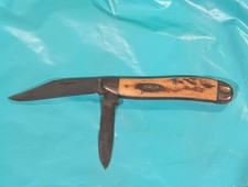 RARE VINTAGE CASE XX STAG PEANUT KNIFE 5220 1940-64 picture