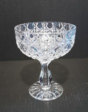 Vintage Heavy Cut Crystal 7.25