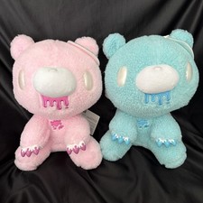 Chax GP Gloomy Halo Bear Plush Toy Angelook Variation 2025 Pink & Blue Set NWT picture
