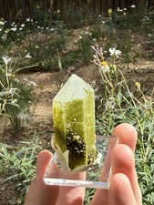 STUNNING Epidote on Quartz Specimen - Top Quality - Turkey picture