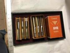 MACHINIST LATHE MILL UNUSED Vermont Plug Taps 1 - 8   6 Pieces picture