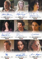 True Blood Archives Autograph Card Set 26 Cards Rittenhouse 2013 picture