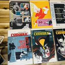Large Lot of 115 Cerebus Comic Books #46-188 Dave Sim Aardvark Vanaheim Boarded picture