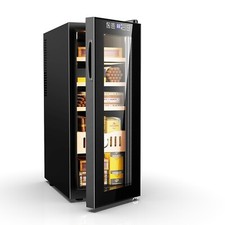 35L Electric Humidor, 250 Counts Cigar Humidor Cabinet with Cooling Temperature picture