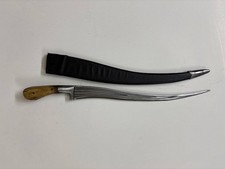 Antique Rare DAGGER Vintage Stag Antler KHYBER Jambiya Sword Collectible picture