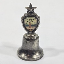Itasca State Park Minnesota Bell 2 Inch Tall A Happy Charm picture