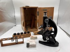 Vintage Kyowa Tokyo Microscope No 6084 With Case picture