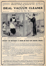 1908 IDEAL VACUUM CLEANER Print Ad ~ AMERICAN VACUUM CLEANER CO., N.Y.C. picture