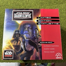 Star Wars Classic PALPATINE VADER XIZOR Statuette Shadows of the Empire Applause picture