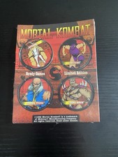 Vintage 1994 Mortal Kombat Limited Edition Caps Pogs Brady Games Promo Insert picture