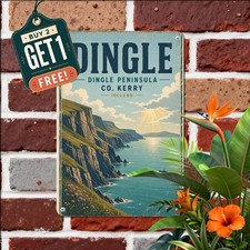 Quirky Regional Travel Sign Vintage Scenic Tourism Metal Wall Decor picture
