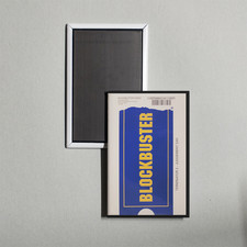Blockbuster VHS Box Fridge Magnet picture