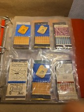 Feature Matchbook Lot of 66, Unstruck Paged Notebook Sands Alaska Sawyer Twain++ picture