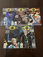 Batman Turning Points 1-5 Complete Set NM Unread Officer Down Prologue 2001 DC picture
