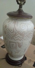 Reliance Vintage Porcelain Table Lamp 3 Way Switch picture