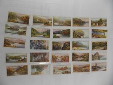 Players Cigarette Cards Gems of British Scenery 1917 Complete Set 25 picture