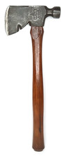 Antique Tool 1920s E. C. Simmons Keen Kutter Hatchet Wood Handle 19 3/4