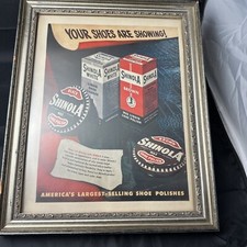 Vintage 1948 Shinola Shoe Polish Print Ad 6/21/48 picture