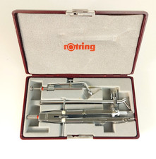 Rotring Master Bow Compass Set w/ Adjustment For Technical Drafting - Germany picture