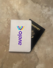 Avelo Airlines Passport Wallet US Air Travel Card & Travel Document Holders picture